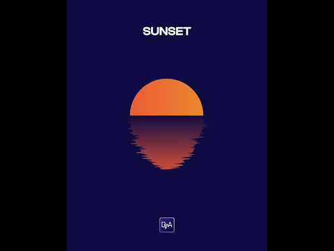 Create Sunset Reflection - Adobe illustrator Tutorial