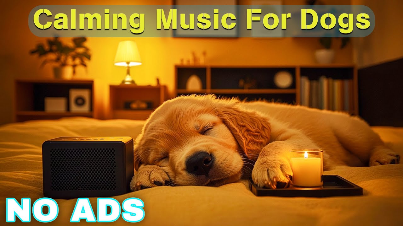 12 HOURS of Dog Calming Music For Dogs🎵💖Anti Separation Anxiety Relief Music🐶Sleep dog Healing🎵