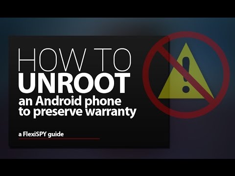 Unroot Android Devices Without PC (2016-2017) 🔧
