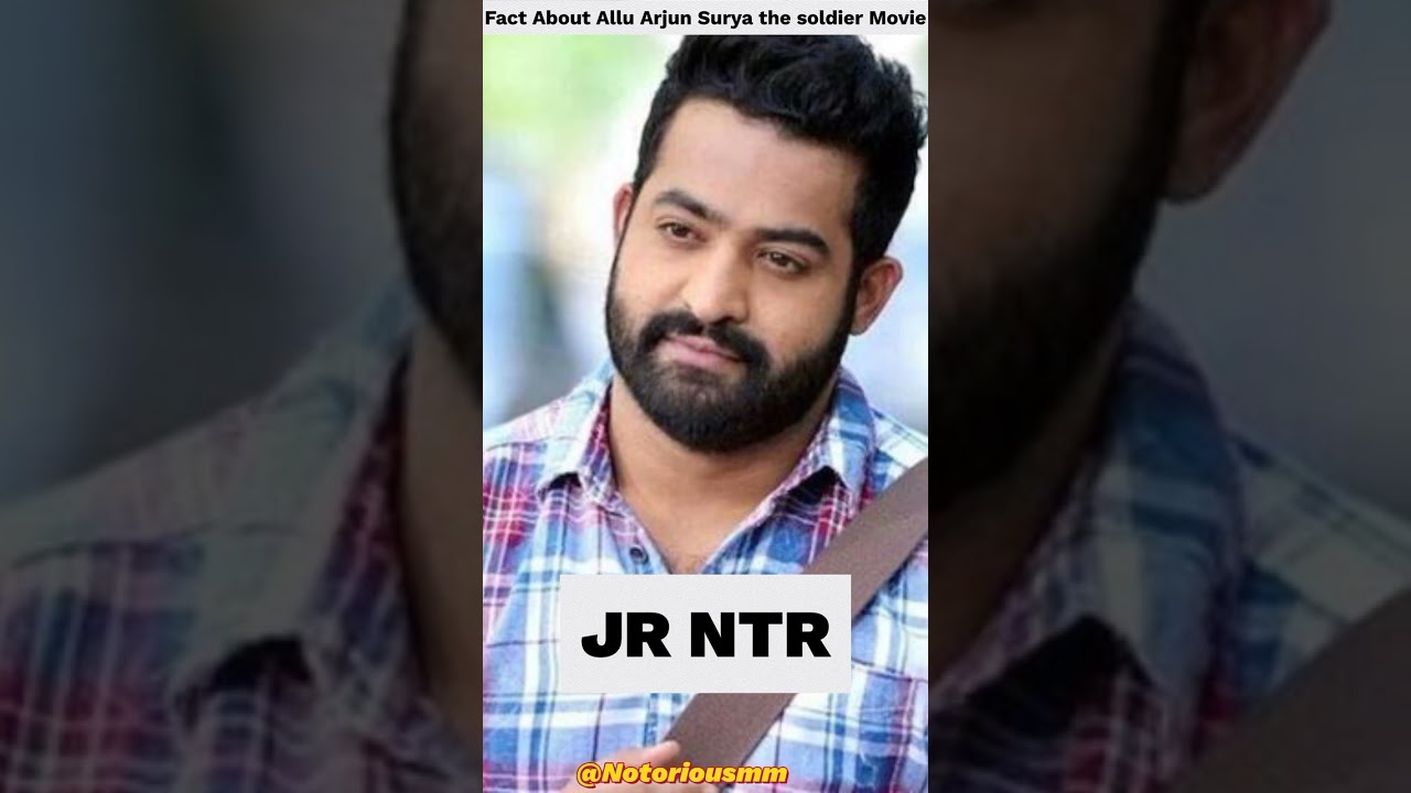 Allu Arjun's Surya The Soldier Fact 🎬