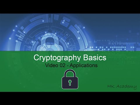 Cryptography Basics   02 Applications of Cryptography
