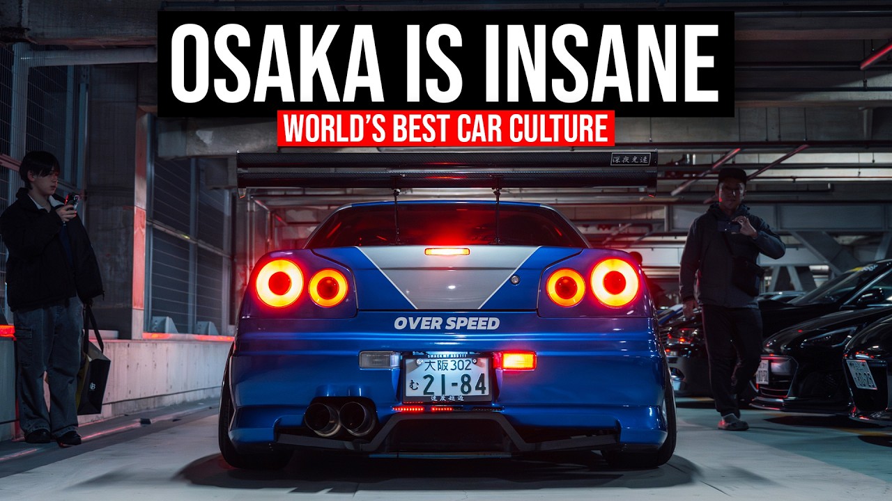 Osaka’s Hidden Underground Car Meet 🚗