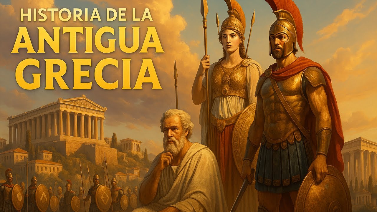 Historia de la Antigua Grecia en 9 Minutos: ¡Resumen Divertido y Fácil de Entender 🇬🇷