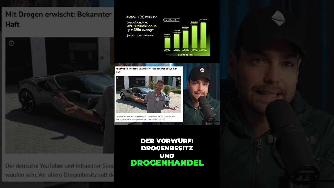 Simon Desue in Dubai verhaftet: Drogenvorwürfe & Drama 🚨