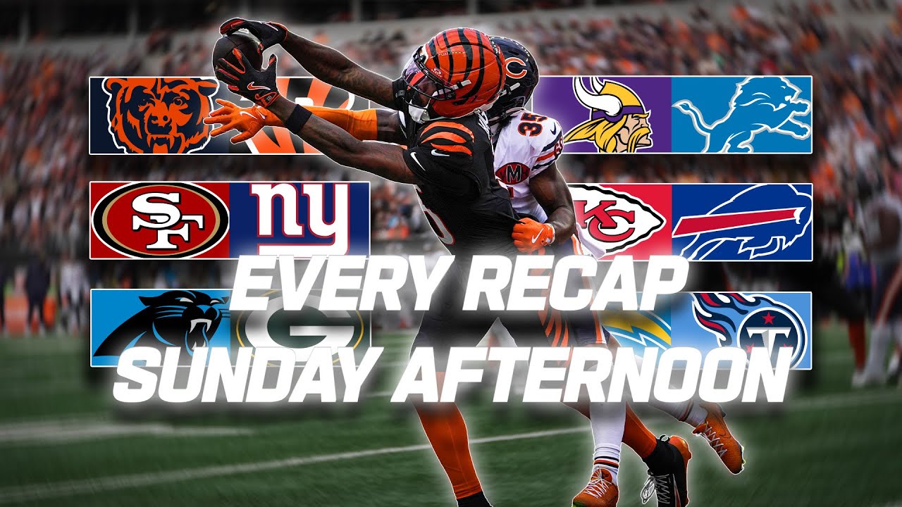Week 9 NFL Sunday Recap: Top Moments & Highlights π