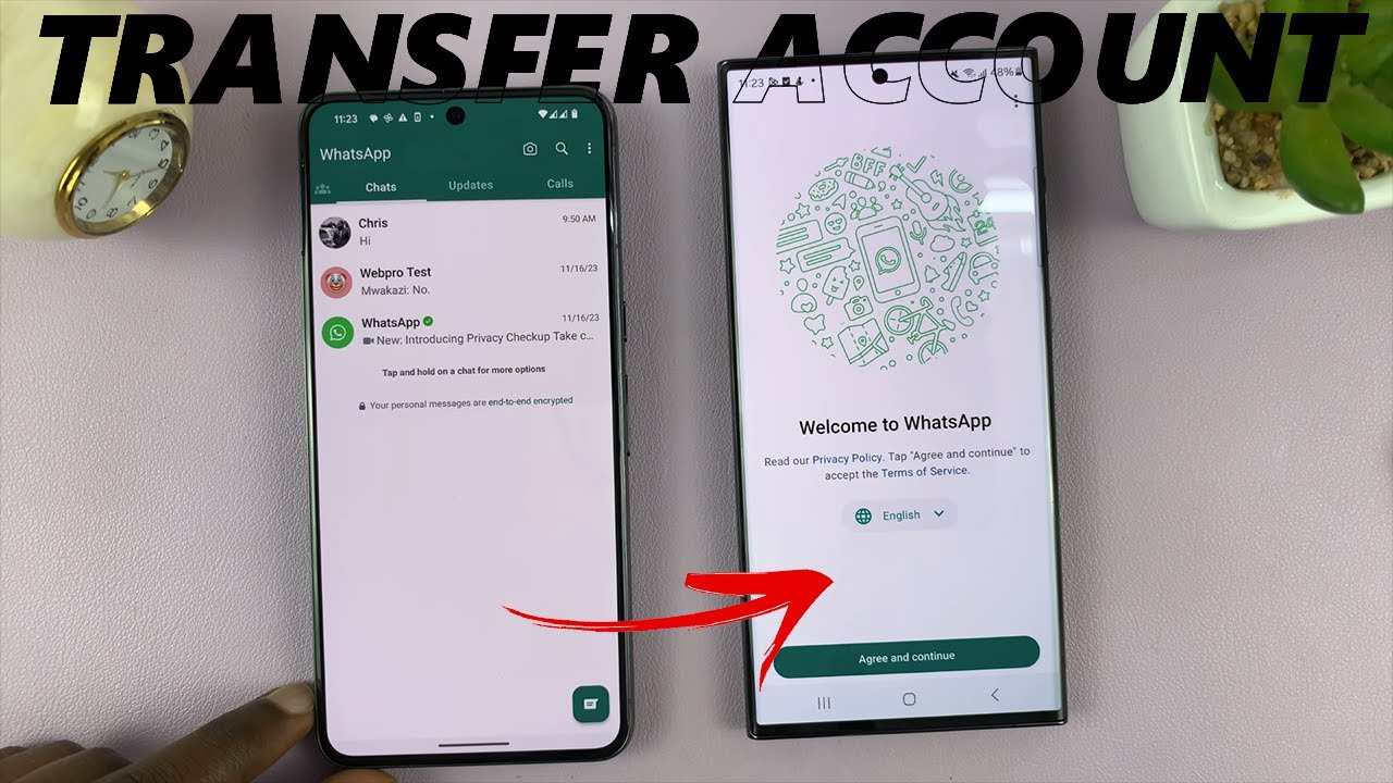 How To Transfer WhatsApp Account & Chats From Old Phone To New Phone