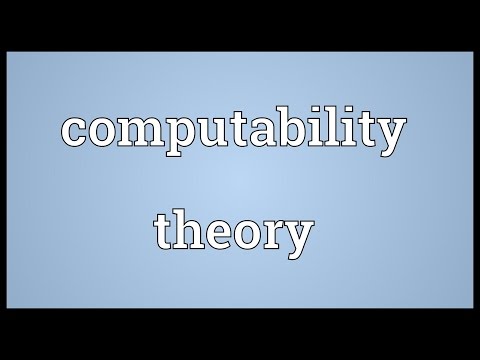 Computability theory Meaning