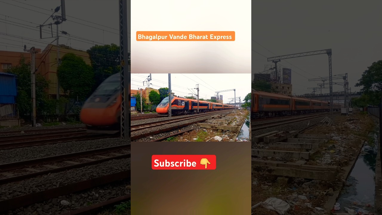 22309 up Howrah Bhagalpur Vande Bharat Express #indianrailways #vandebharatexpress
