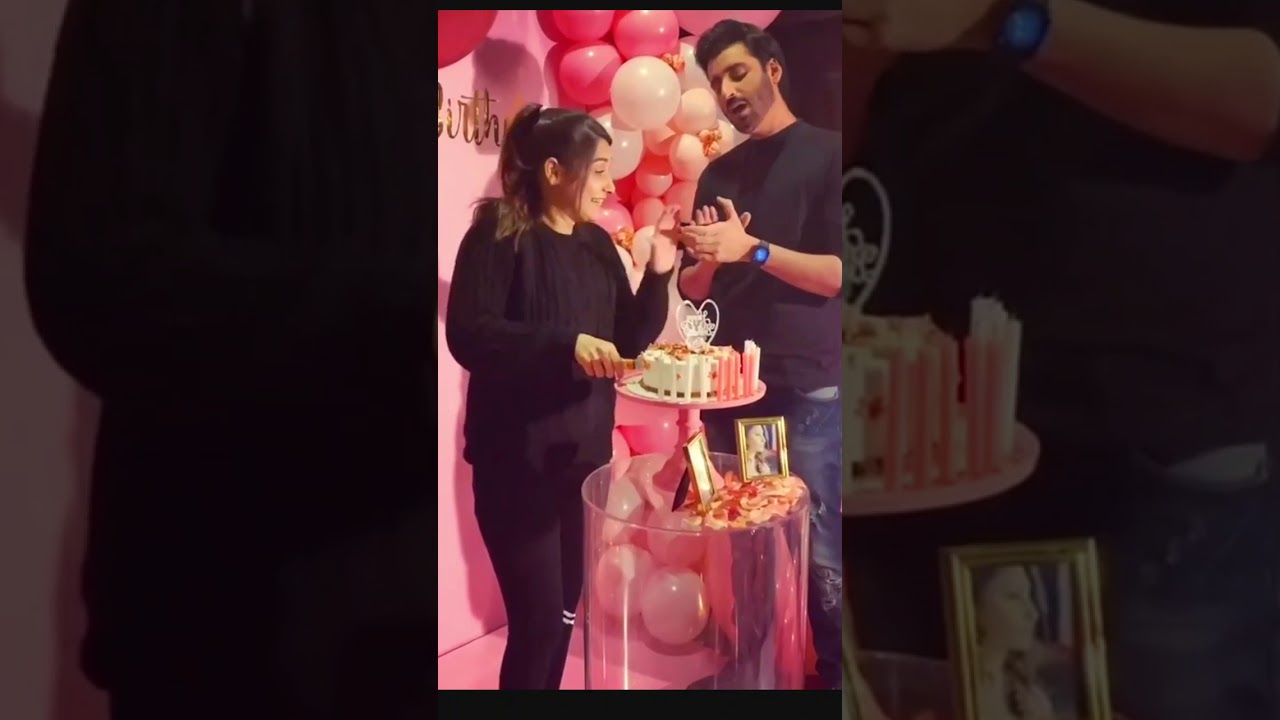 Hina Altaf & Agha Ali Celebrate Birthday 🎉