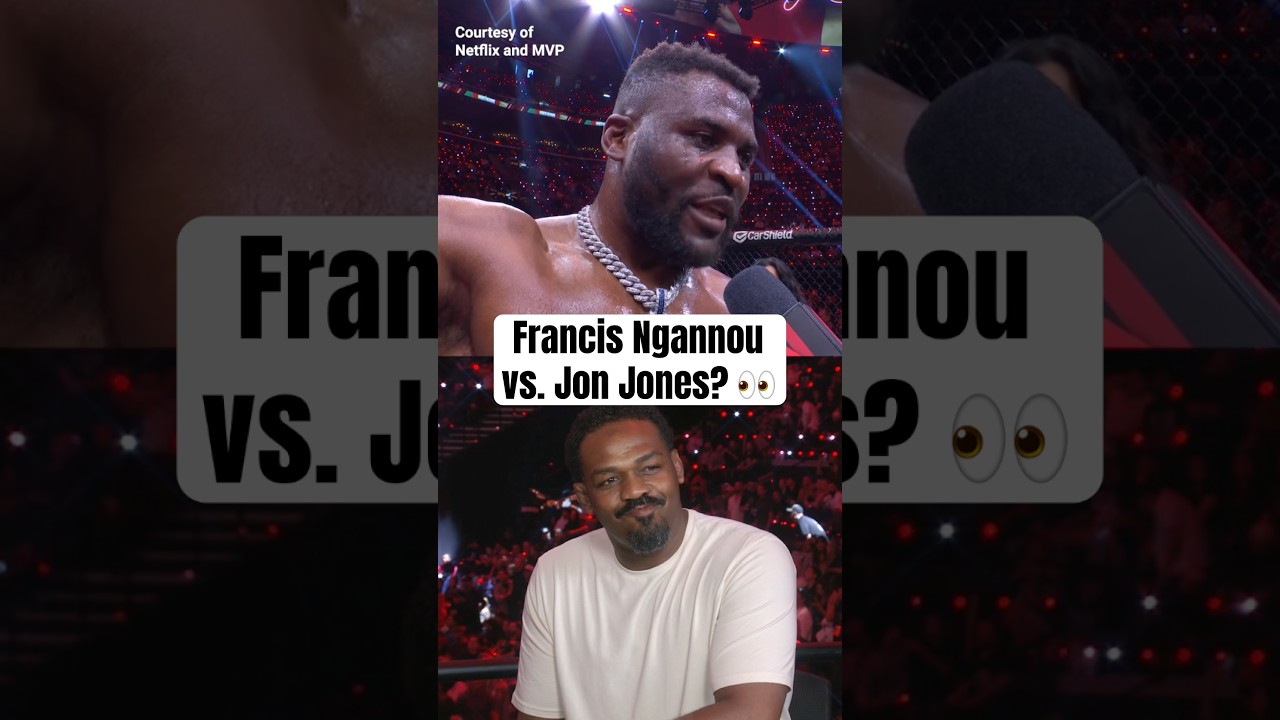 Ngannou Challenges Jones After Win 🥊