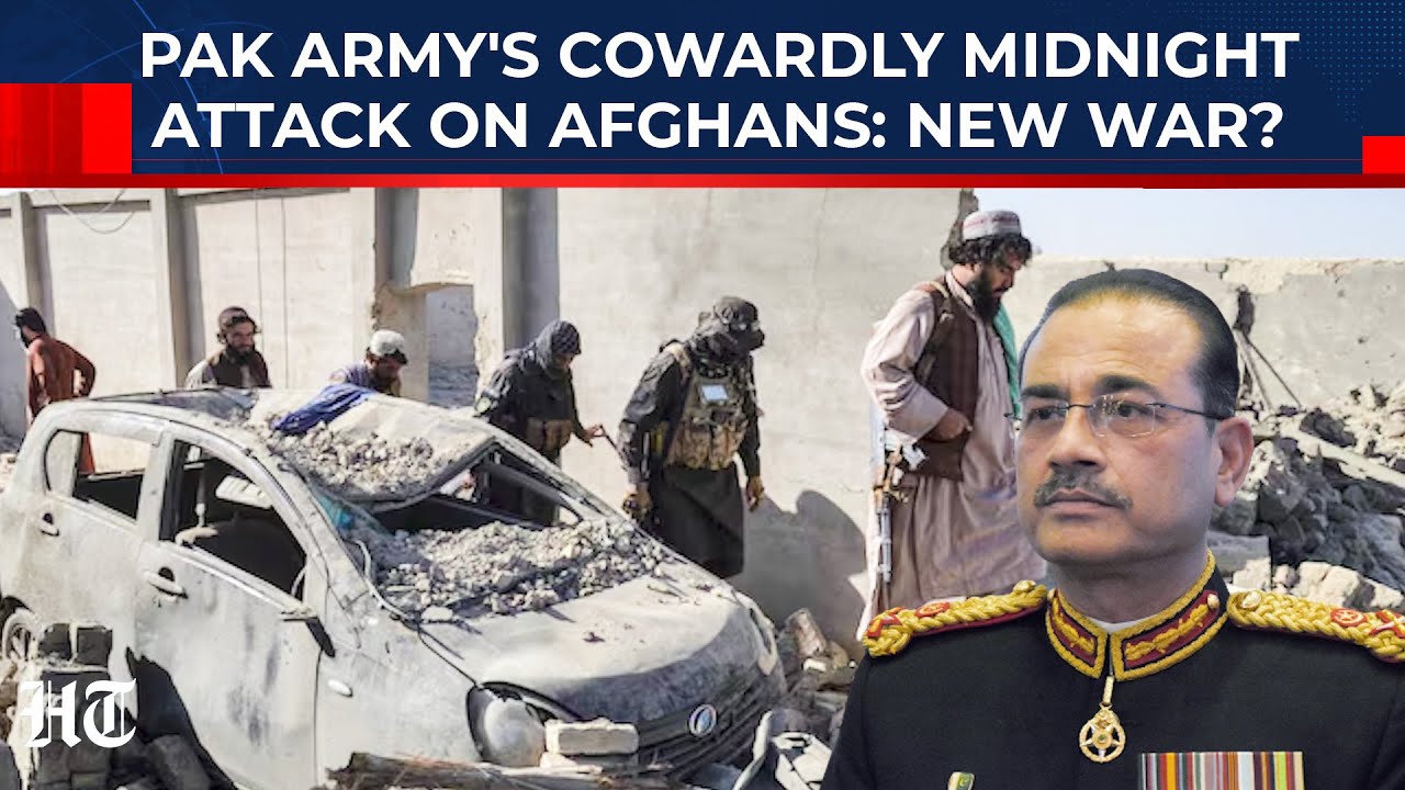 Pakistan's Midnight Attack on Afghan Civilians 😠