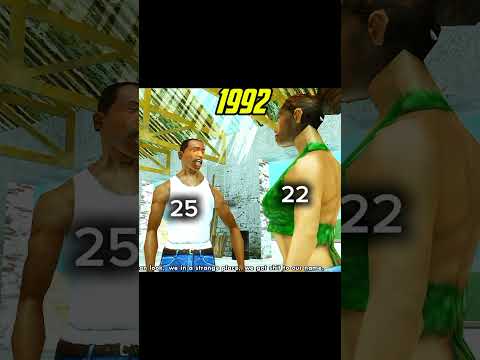 Carl Johnson and Kendl Johnson 🥀 #gta #gtasanandreas #edit #shorts #fyp