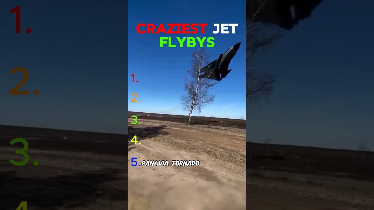 Top 5 Most Insane Jet Flybys Ever 🚀 (Part 3)