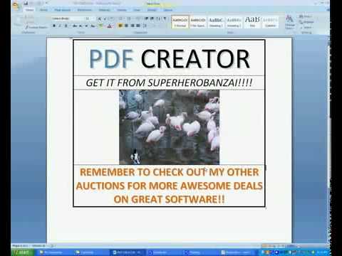 PDFCreator Download - v.6.0 Stable Version