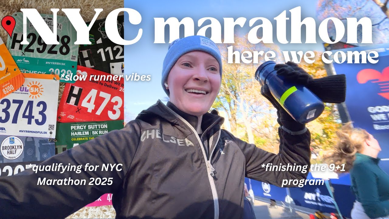 How I Qualified for the 2025 TCS NYC Marathon 🗽 | Running Vlog & Tips