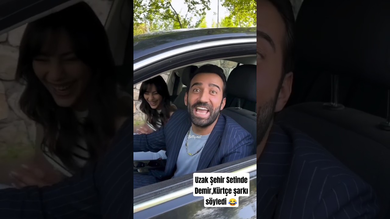 Uzak Şehir Setinde Demir Kürtçe Şarkı Söyledi 😂 Demir ve Zerrin / Ferit Kaya ve Dilin Döğer