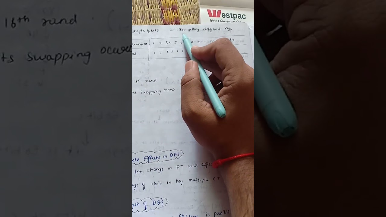 Understanding Sub Key Generation in DES Encryption 🔐