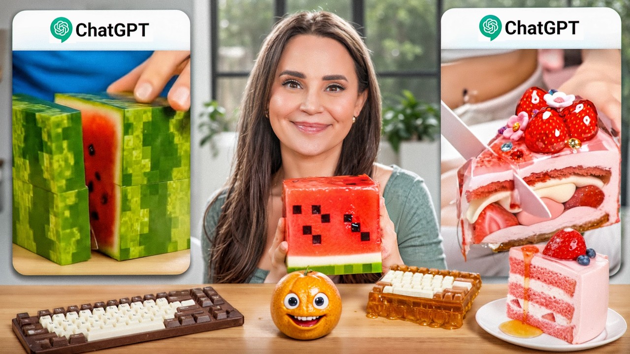 I Turned Fake AI Foods into Reality! 🤖🍔 | Part 1