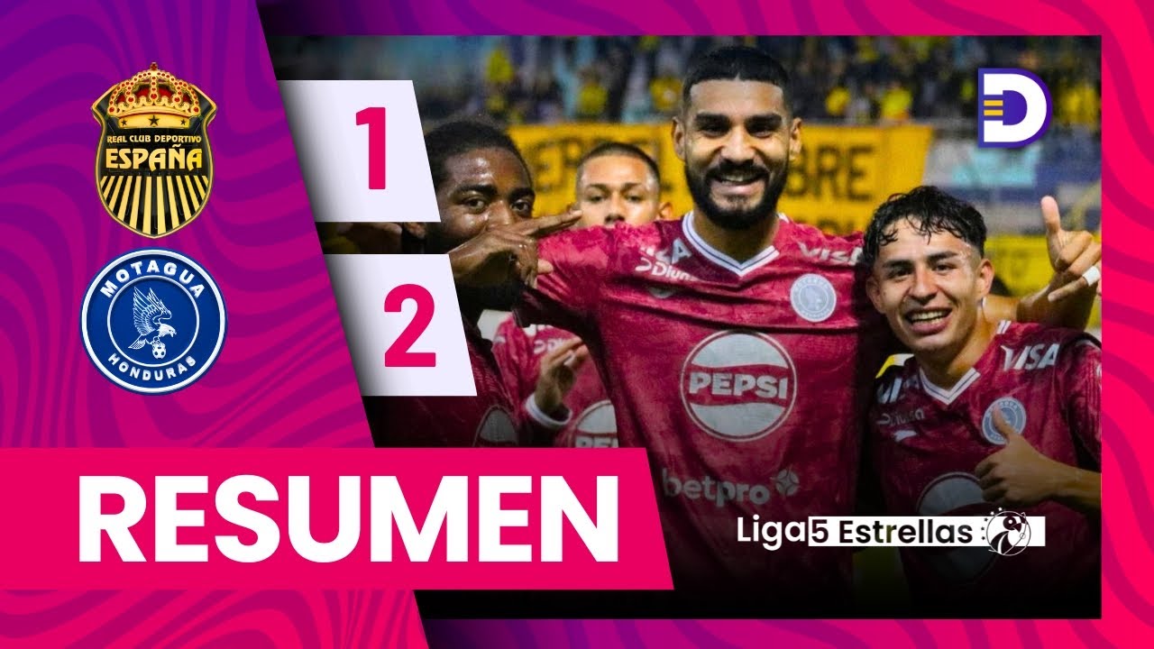 Motagua Edges Real España 2-1 | Liga Nacional Jornada 18