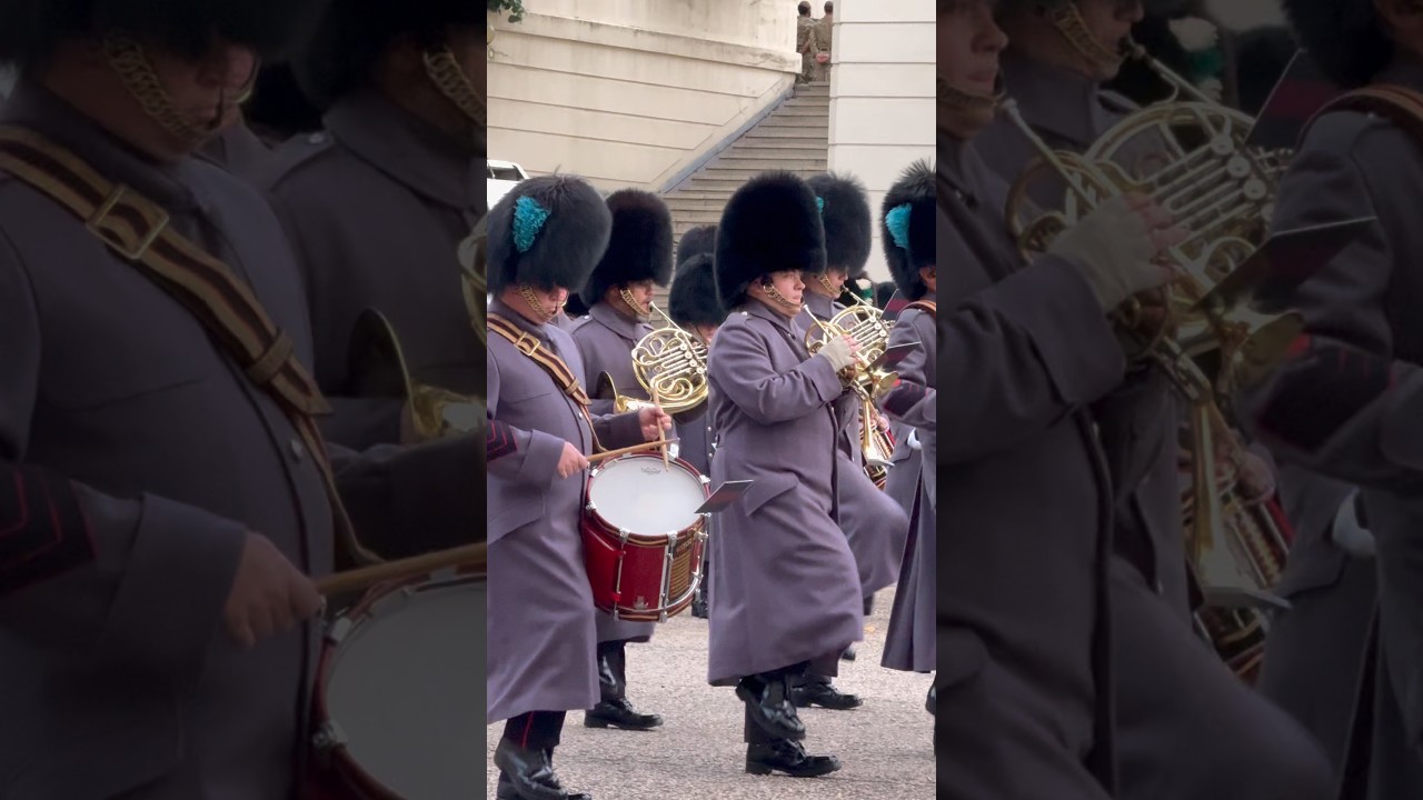 Remembrance Day Parade Rehearsal in London 🇬🇧