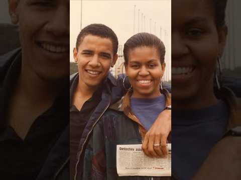 Michelle Obama then and now beautiful â€ïžâ€ïžâ€ïž #barackobama #sashaobama #shorts #michelleobama