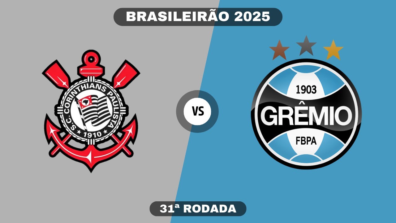 Corinthians vs Grêmio 🔥 Clássico da 31ª Rodada do Brasileirão 2025 | PES 21