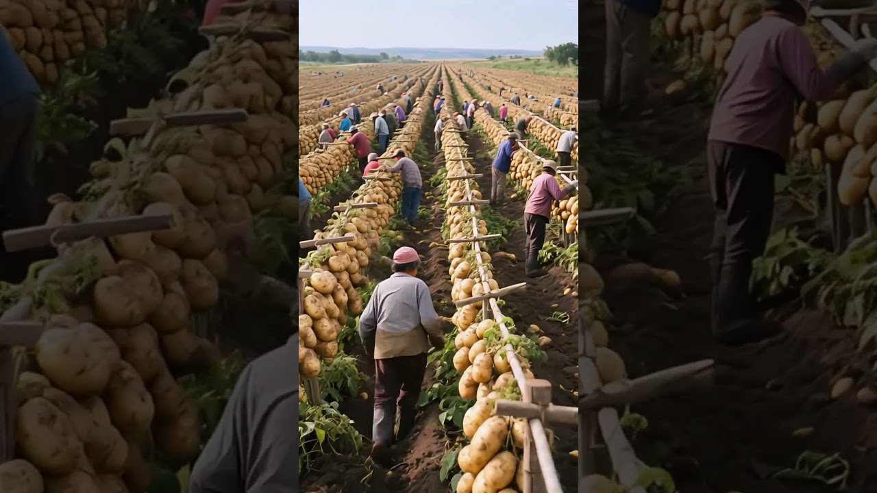 New Potato Varieties Planting 🌱