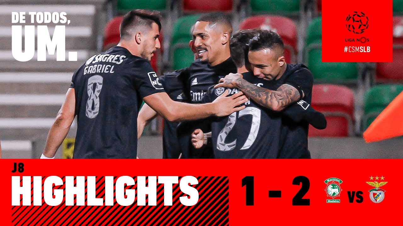 SL Benfica Secures Narrow Victory Over CS Marítimo in Exciting Match ⚽