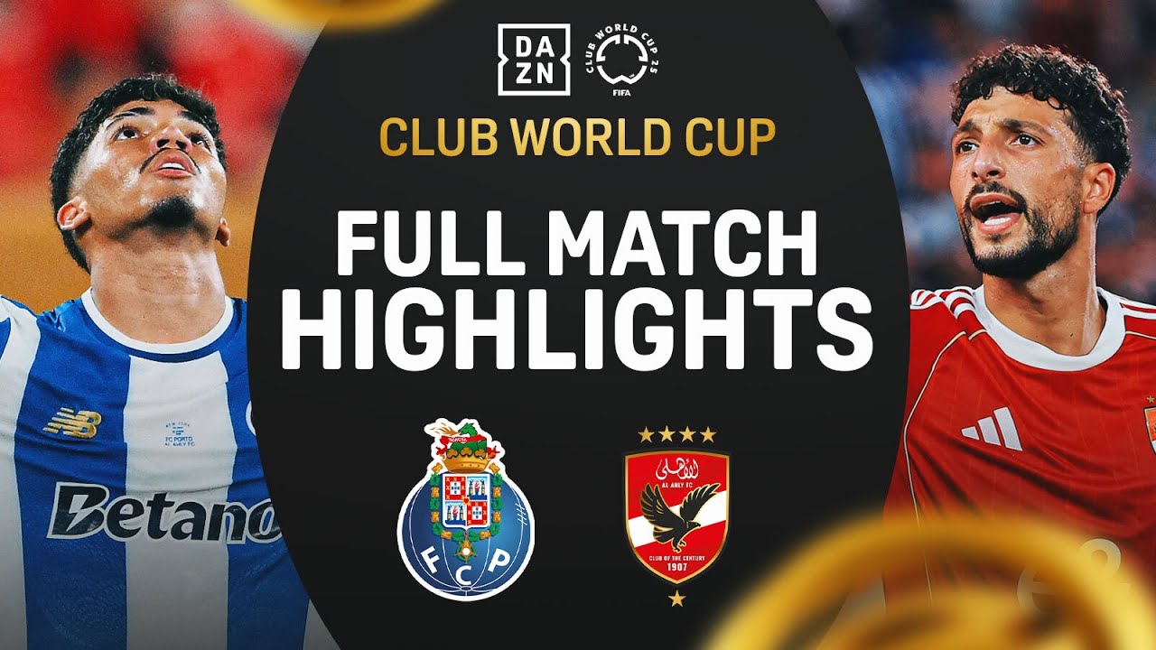 Al Ahly & Porto Thrill Fans with 8-Goal Thriller at 2025 FIFA Club World Cup ⚽