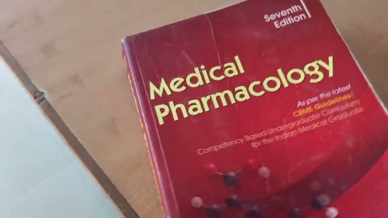 Comprehensive Review of the Pharmacology Textbook by Padmaja Udaykumar π