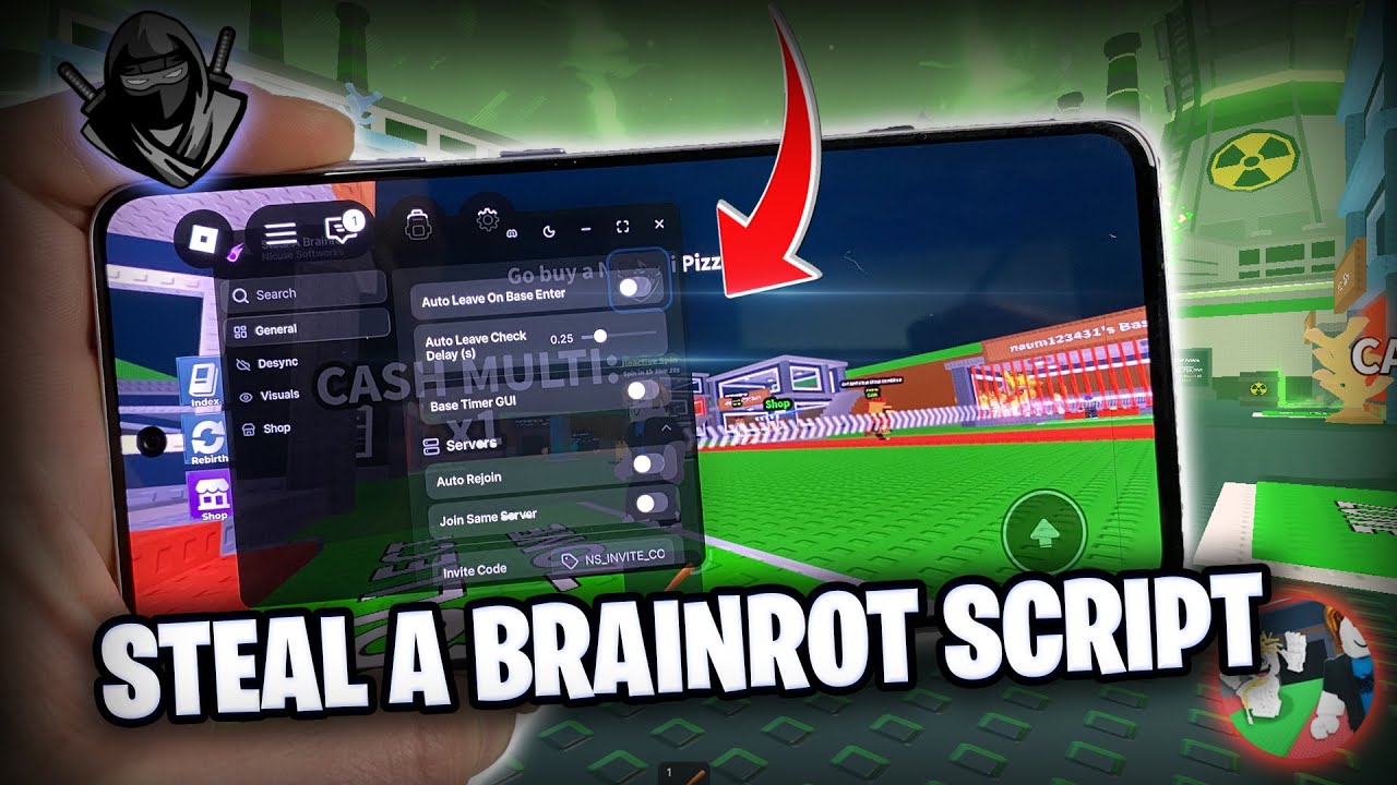 Steal a Brainrot Script No Key - Steal a Brainrot Script Hack - Steal A Brainrot Roblox Script