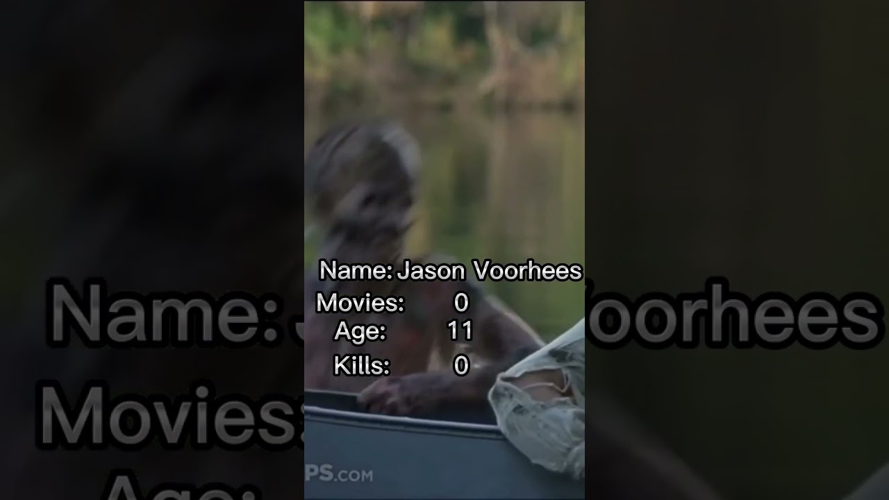 The Evolution of Jason Voorhees: From Childhood to Horror Icon 🔪