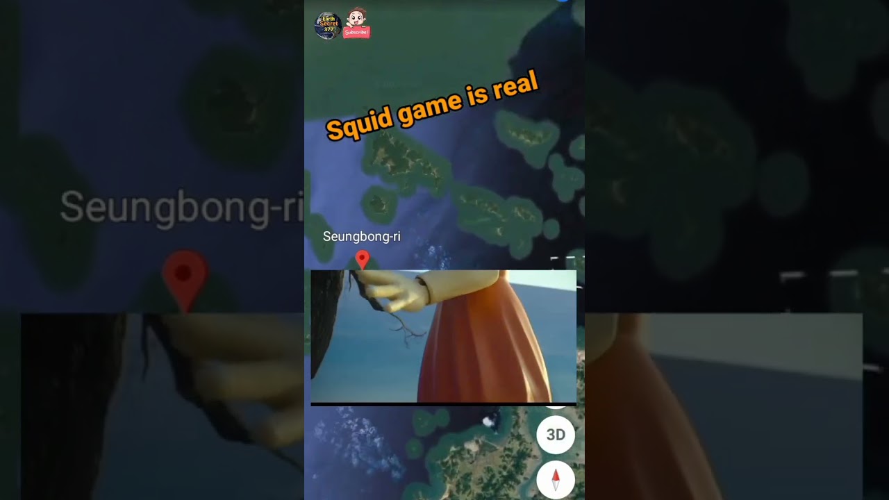Squid Game Island Real! Found on Google Maps 🌍