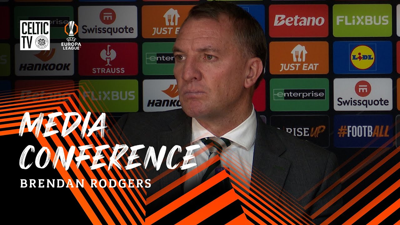 Brendan Rodgers' Post-Match Media Conference vs. SC Braga | UEL Highlights