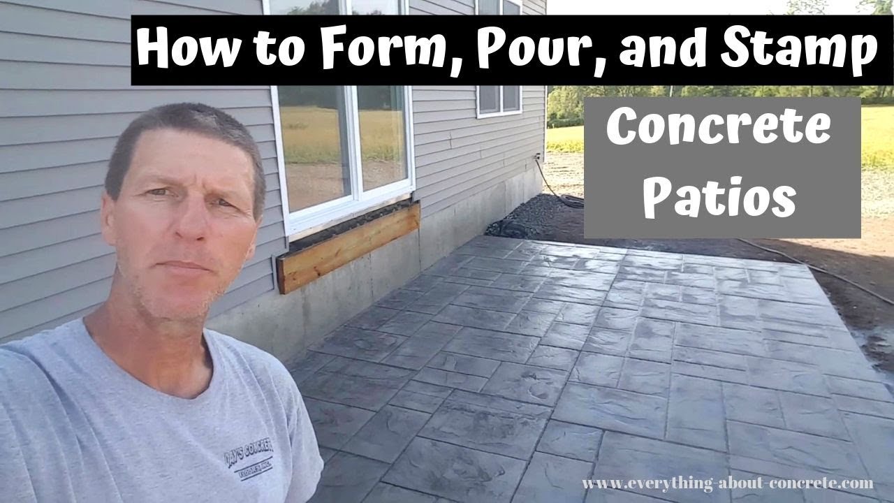 Step-by-Step Guide to Creating a Beautiful Stamped Concrete Patio ๐ก