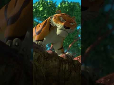 जंगल बुक हिंदी में - नया एपिसोड  Shorts | Happy Holi | @PowerKids ​