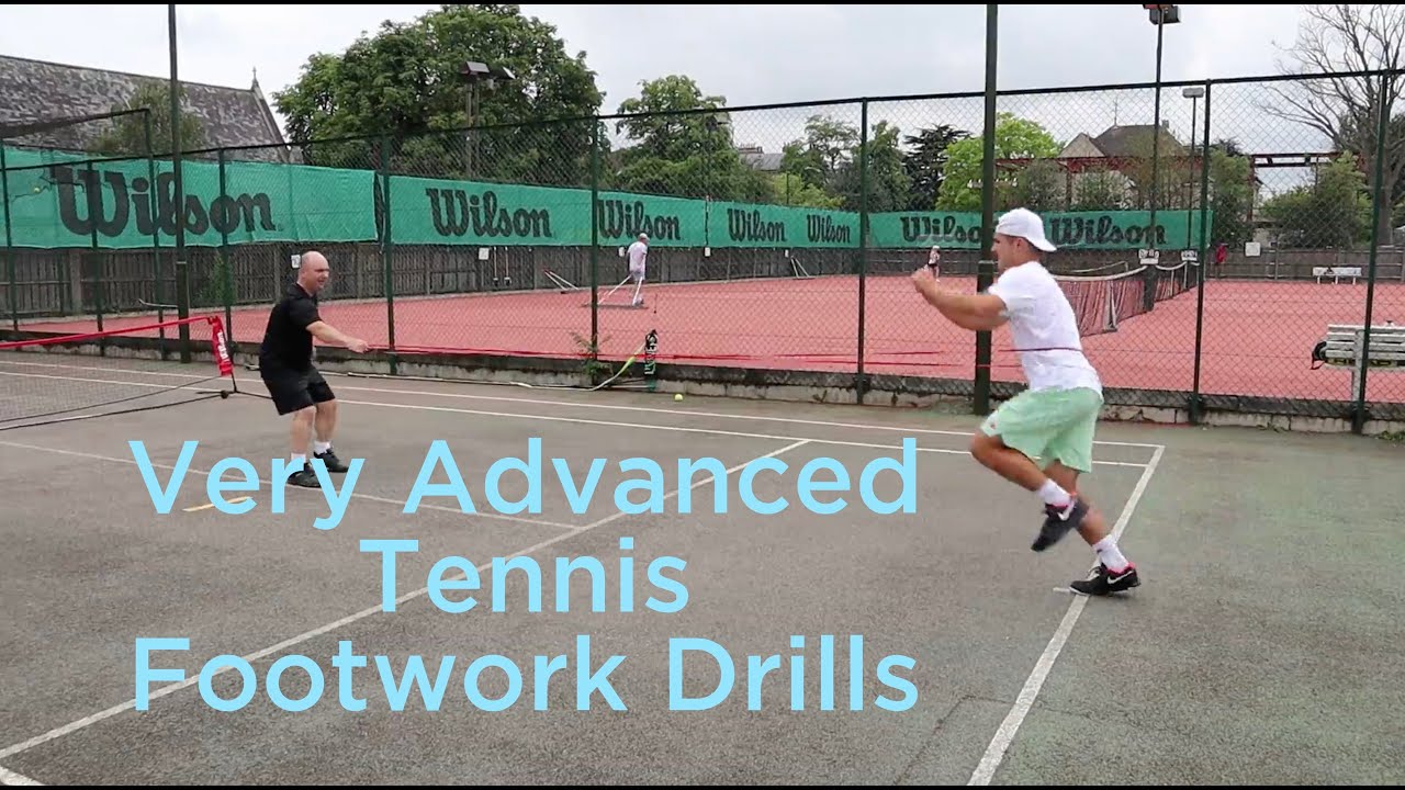 Advanced Tennis Footwork Drills with Fery & Shelbourne 🎾