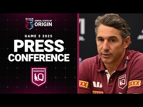 2025 State of Origin Press Conference | QLD Maroons | Game 3