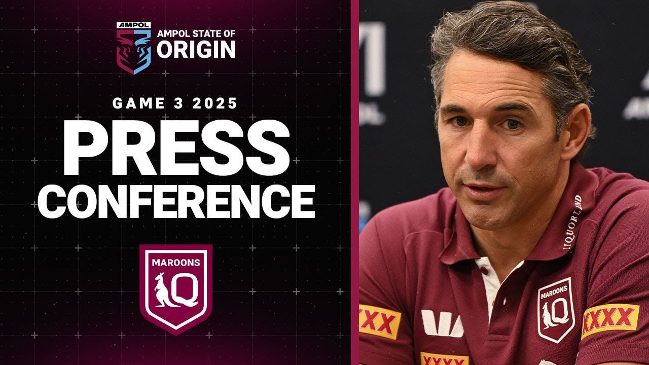 2025 State of Origin Game 3 Press Conference | QLD Maroons Highlights