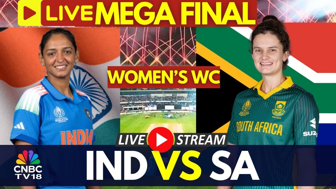 India vs South Africa Women LIVE: ICC Women's World Cup Final – Key Players & Updates 🏆