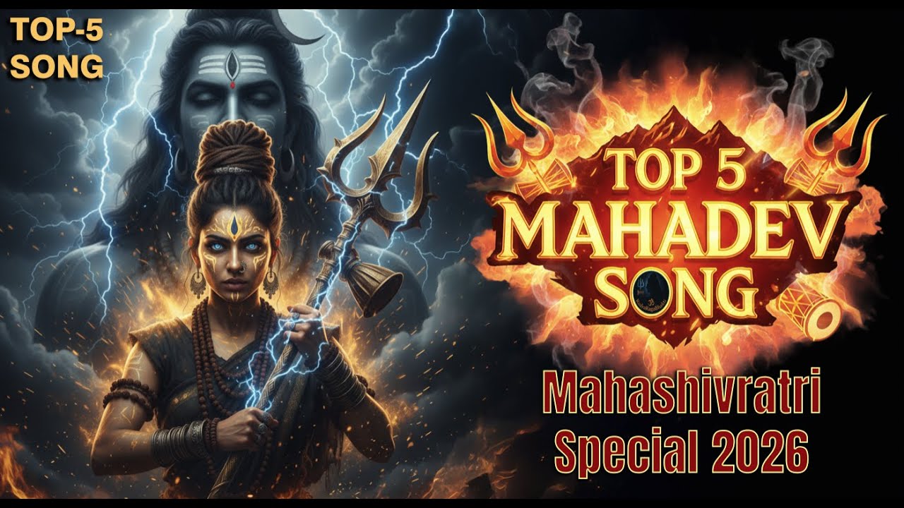 TOP 5 Top 5 Mahadev Songs for Mahashivratri 2026 🔱