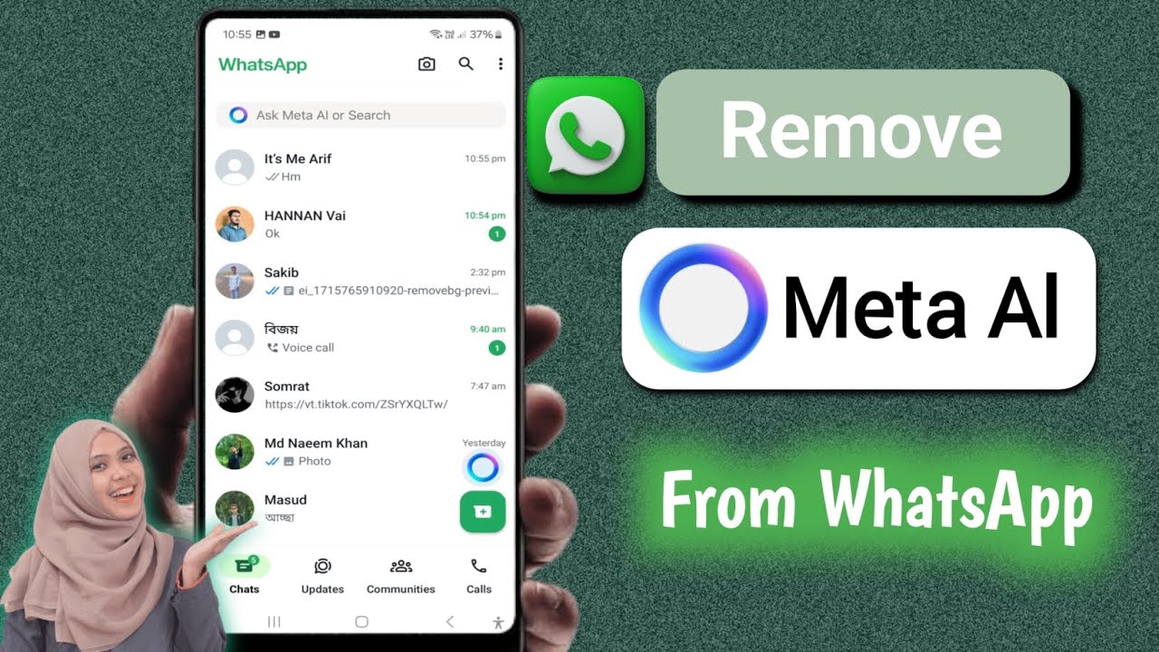 Remove Meta AI from WhatsApp (2025) 📱