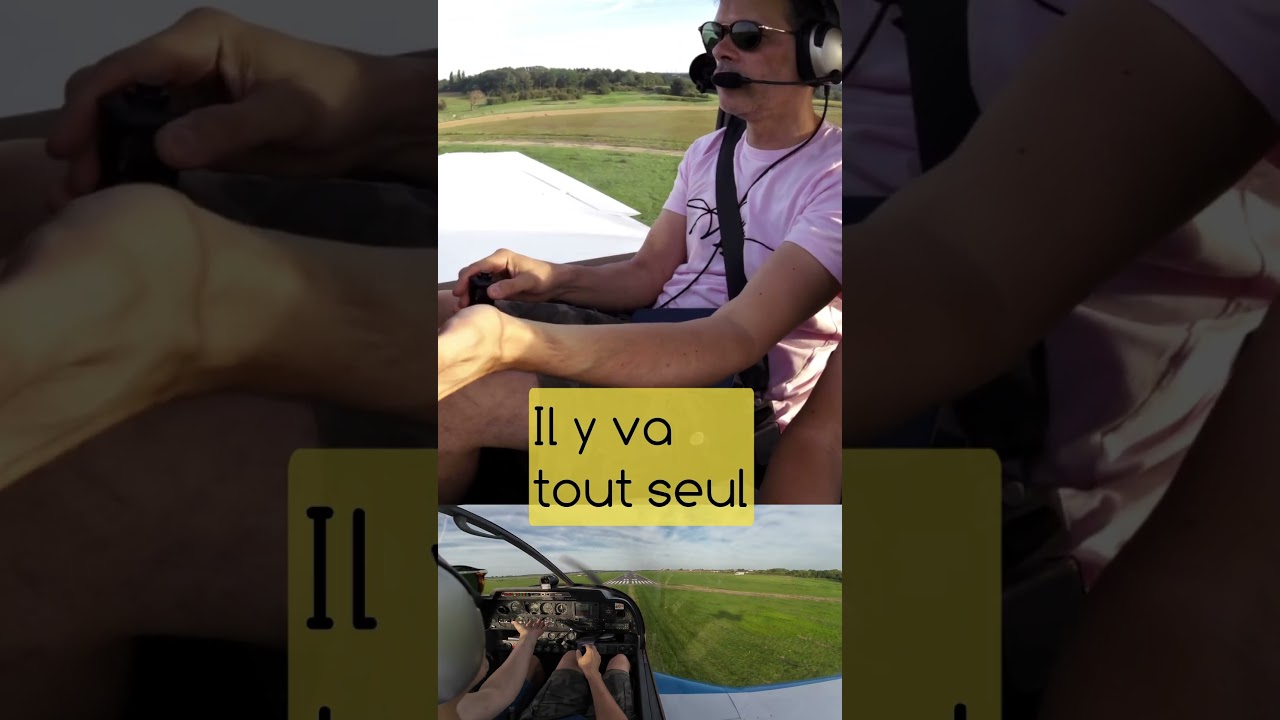 Landing at Pontoise LFPT in DR400 ✈️