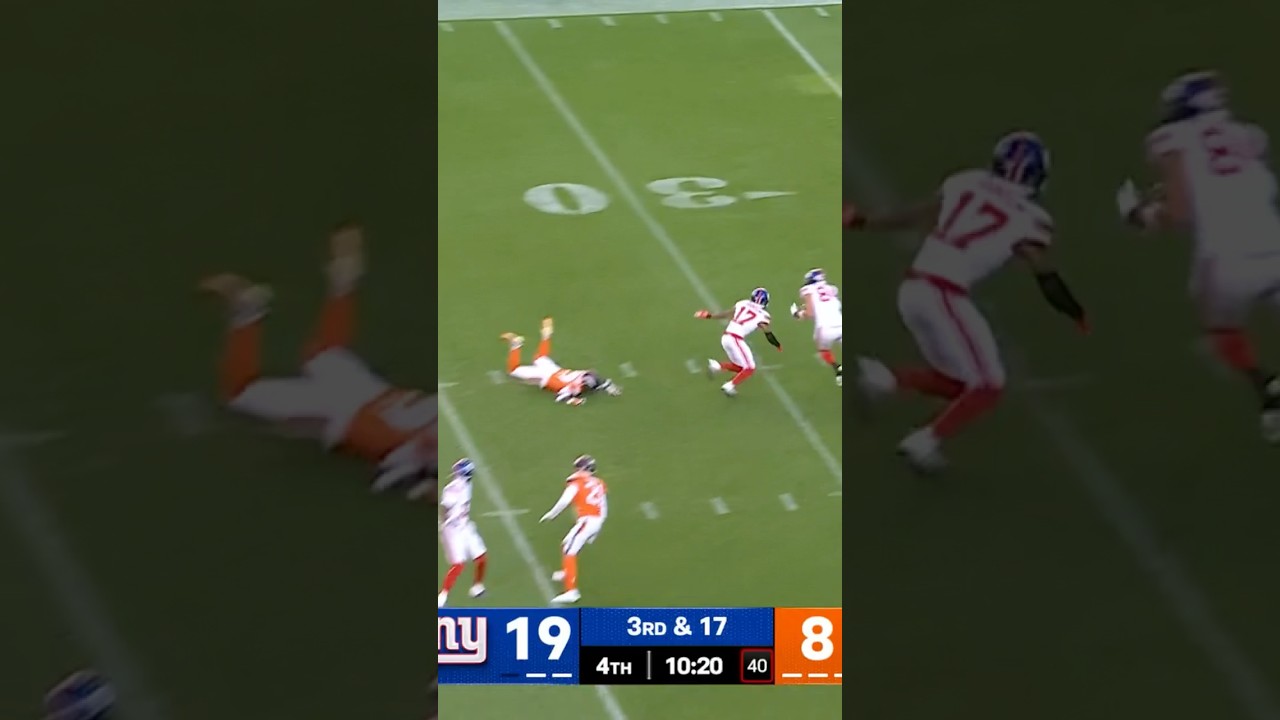 Unbelievable Catch! Theo Johnson Scores a Touchdown for the Giants � touchdown