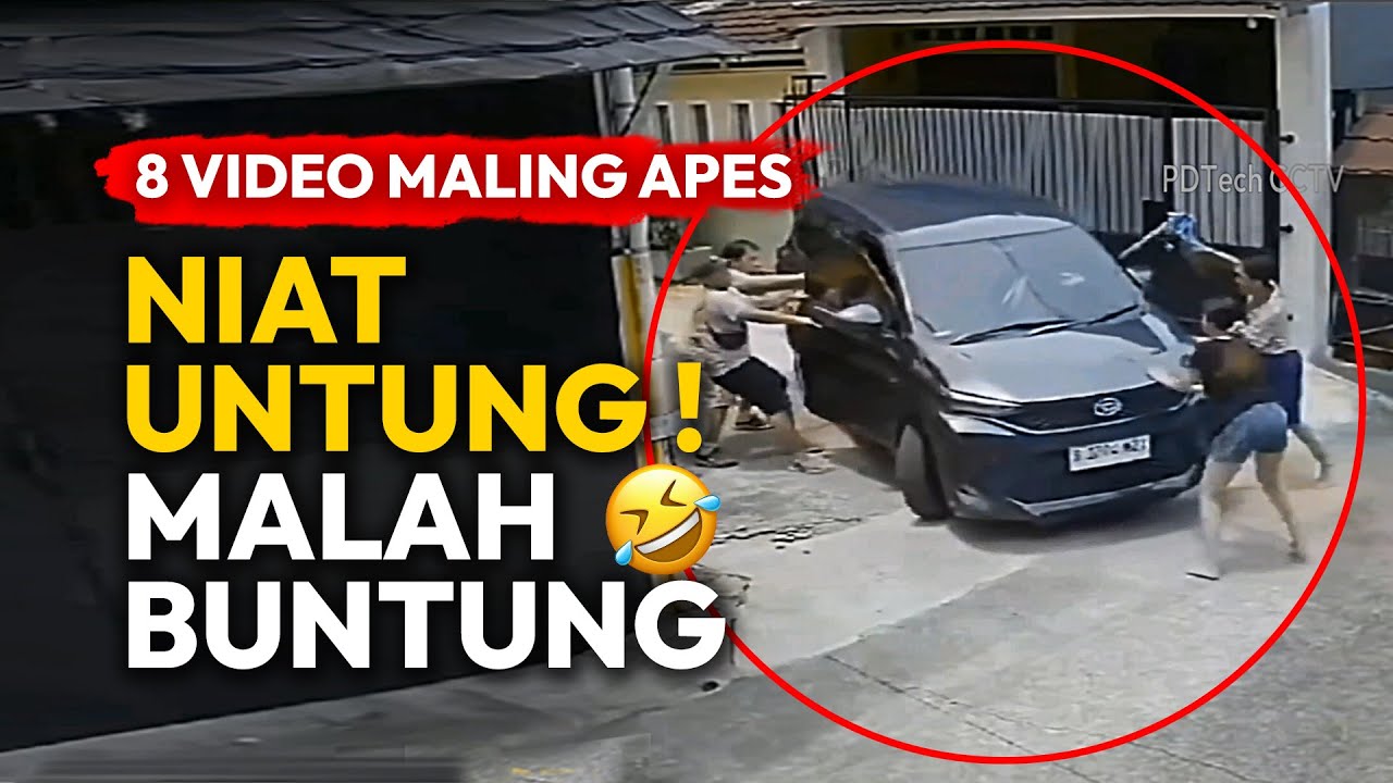 Kejadian Lucu Para Maling yang Berbalik Rugi