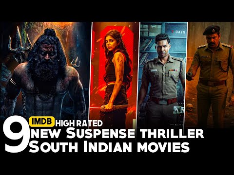 Top 9 South Indian Crime Suspense Thriller Movies in Hindi | Mystery Movies In Hindi South Murder