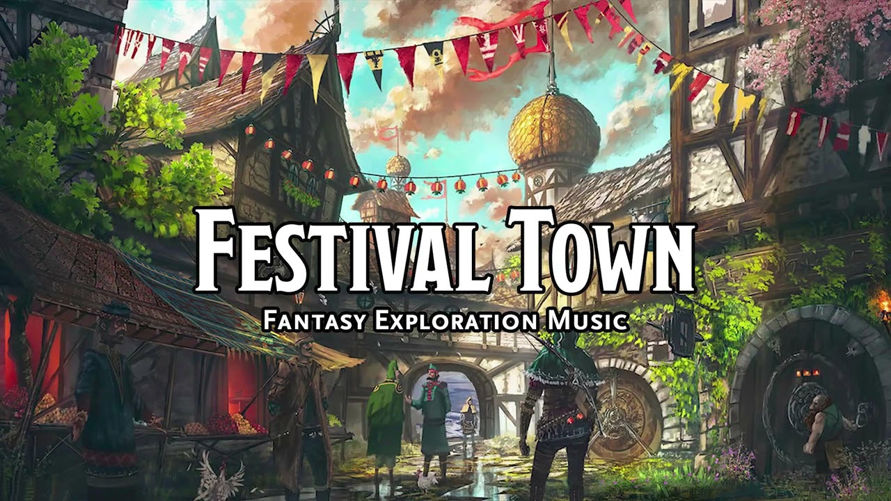 Festival Town | D&D/TTRPG Music | 1 Hour