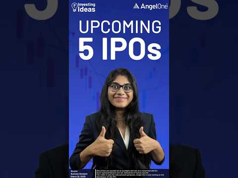 Top 5 Best Upcoming IPOs in India 2025 🚨 | IPO List You Can’t Miss! | Angel One