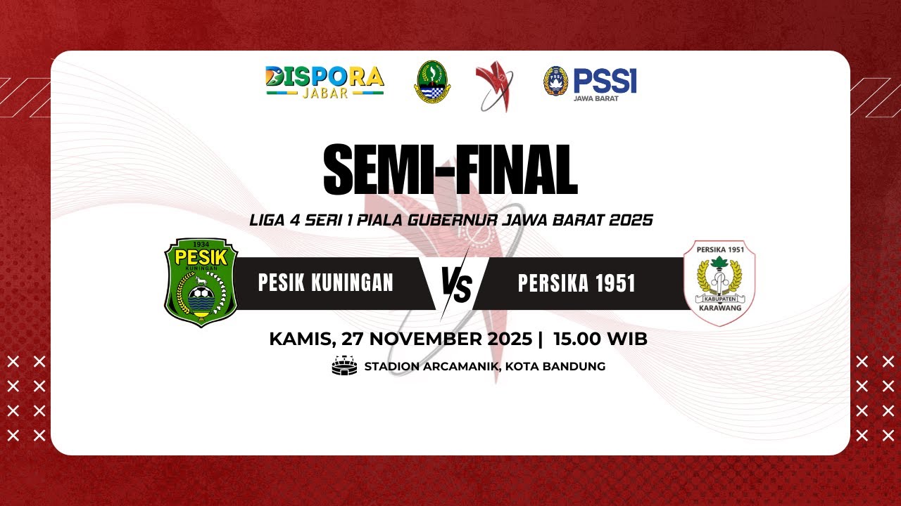 Pesik Kuningan vs Persika 1951 | Liga 4 Semi-Final Leg 2 ⚽