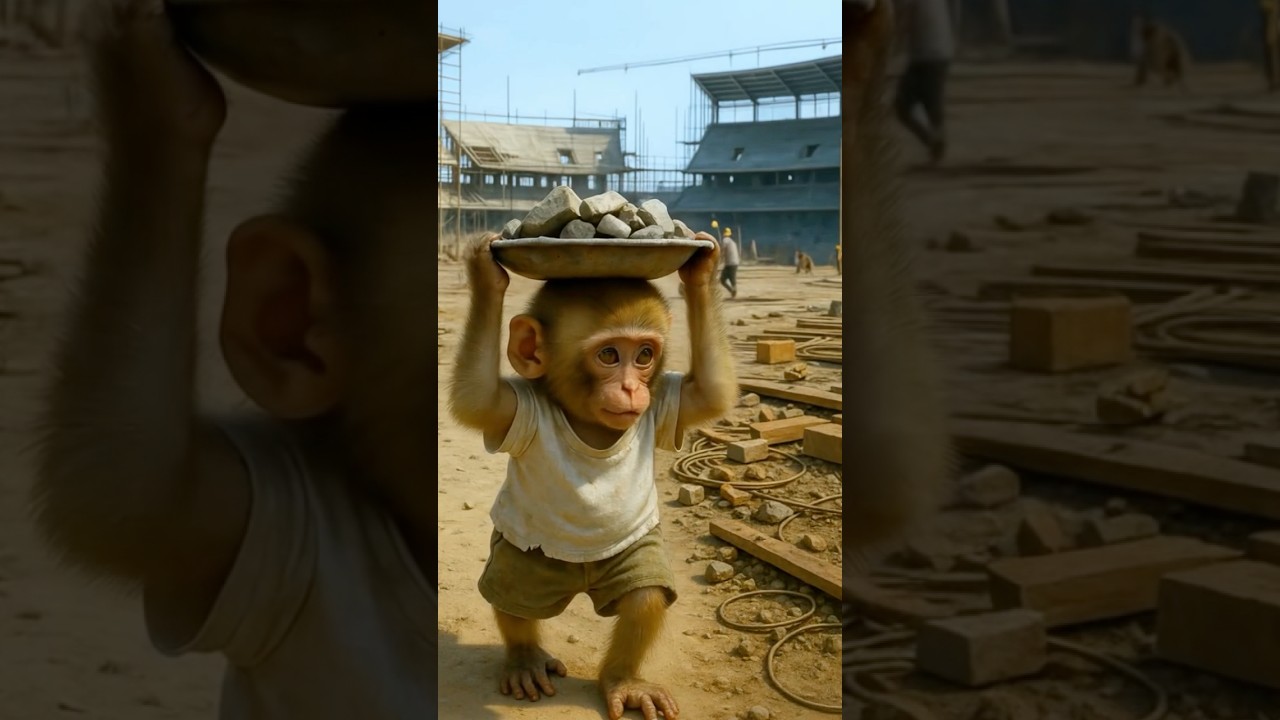 Heartbreaking Tale of a Poor Monkey's Struggle 🐒